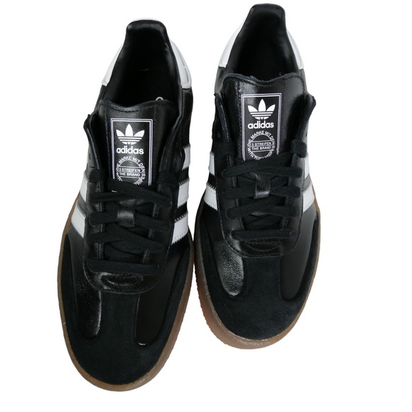 Adidas Samba Women's Black Sneakers Size 10 US JI1350 Classic Samba Shoe‎ New - Picture 6 of 12